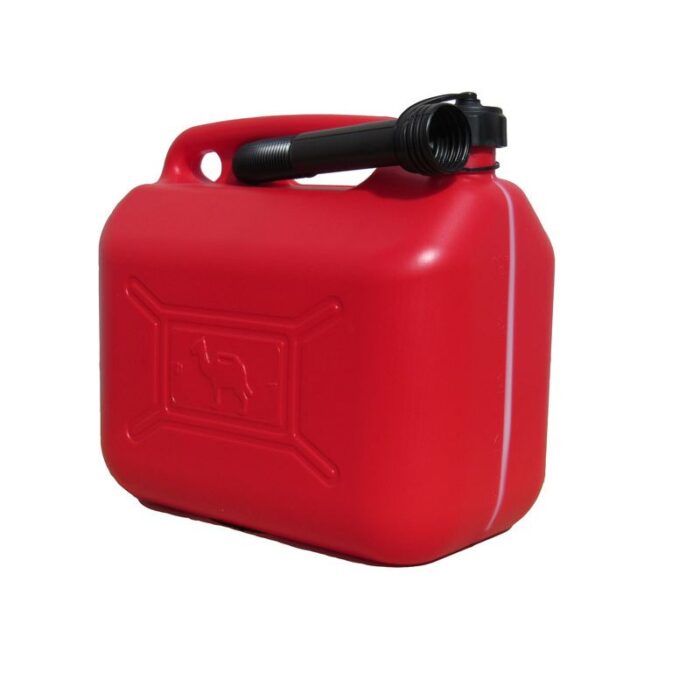 Bidon Combustible Homologado Plastico 10 Litros Con Visor De Nivel (1)